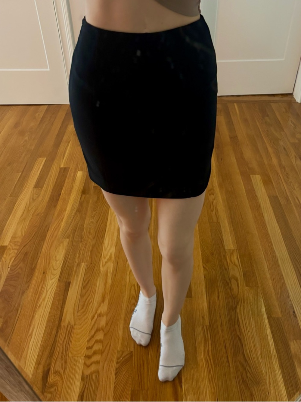 bebe Classic Black Pencil Skirt